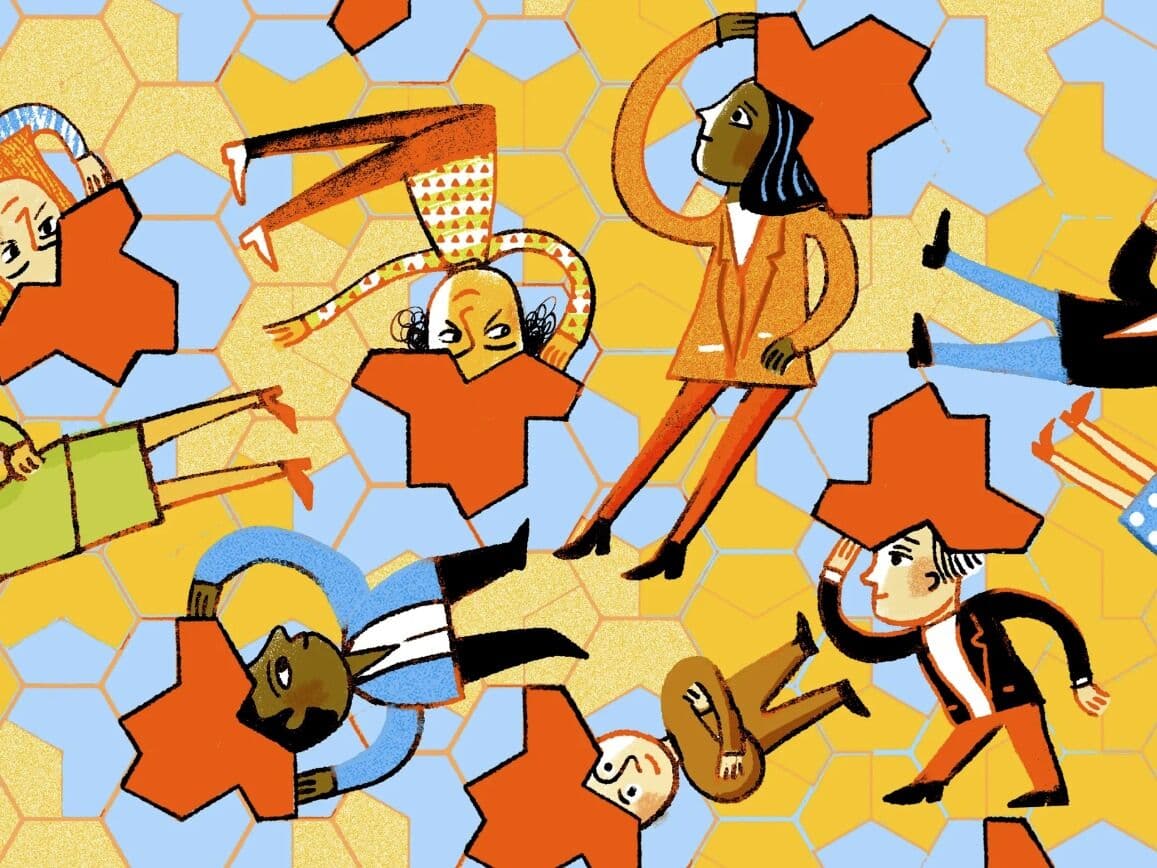 Poster for challenge: 探索密铺的奥秘：从平移对称到非周期单元