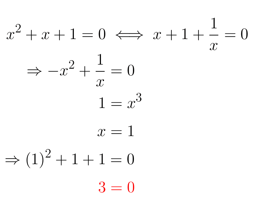 Poster for challenge: 3=0的证明